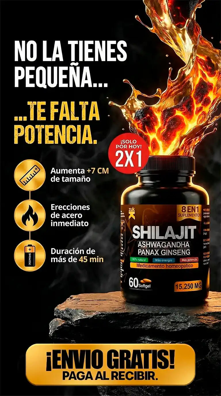 PROMOCIÓN 2X1 SHILAJIT 8 EN 1